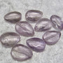 Ametisti läpikuultava violetti pisara n. 15mm pitkä irtohelmi
