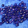 Ametisti tumma violetti viistehiottu 4mm irtohelmi