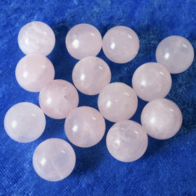 Ruusukvartsi 16mm pyöreä iso irtohelmi