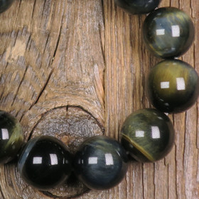 Haukansimä 16mm tummanharmaa iso irtohelmi