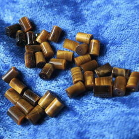 Tiikerinsilmä putki 4x6mm irtohelmi 