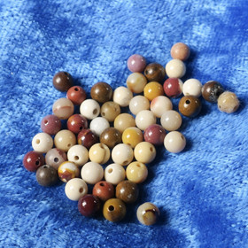 Mookaiittijaspis 4mm irtohelmi 