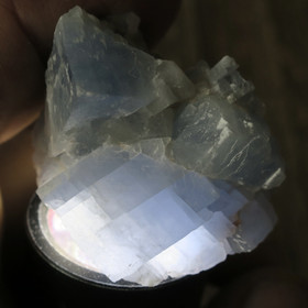 Kalsiitti sininen raaka 42g 40x35x30mm  Meksiko