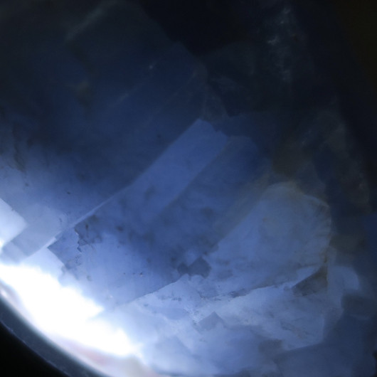 Kalsiitti sininen raaka 32g 35x32x25mm Meksiko