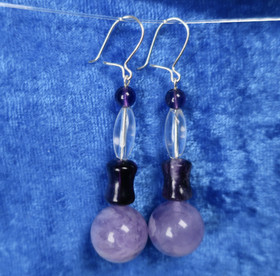 Korvakorut KUKKO - ROOSTER kukon onnenkivikorut nro2