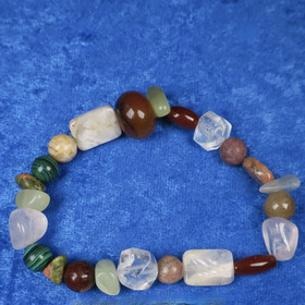 Rannekoru HÄRKÄ - TAURUS härän onnenkivikoru 18cm nro 6