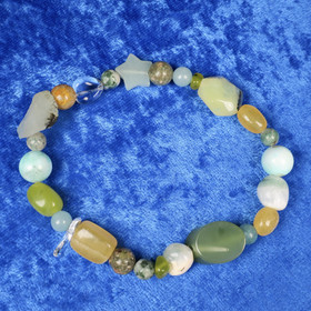 Rannekoru NEITSYT - VIRGO neitsyen onnenkivirannekoru 21cm nro7