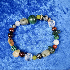 Rannekoru SKORPIONI - SCORPIO skorpionin onnenkivirannekoru 18cm nro8