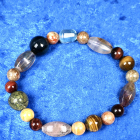 Rannekoru KAKSOSET - GEMINI kaksosen onnenkivikoru 19cm nro5