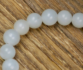 Opaali 8mm vihertävä irtohelmi