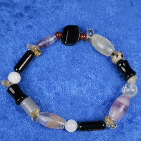 Rannekoru HÄRKÄ - OX härän onnenkivet Kiinalaisessa horosk. 19cm nro4