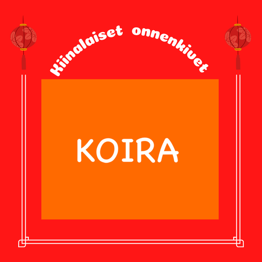 Rannekoru KOIRA -DOG onnenkivet 18cm nro9 