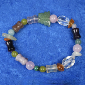 Rannekoru JÄNIKSEN onnenkiviä JÄNIS - RABBIT 17cm nro9