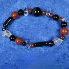 Rannekoru VESIMIES - AQUARIUS vesimiehen onnenkivikoru 18cm nro4