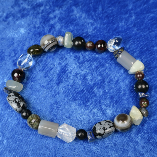 Rannekoru NEITSYT - VIRGO neitsyen onnenkivirannekoru 19cm nro6