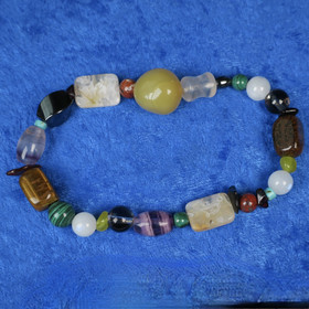 Rannekoru KÄÄRME -SNAKE käärmeen onnenkivirannekoru 20cm nroE