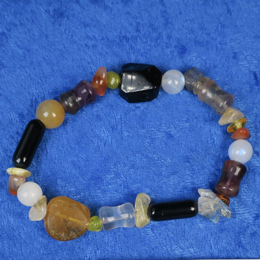 Rannekoru LOHIKÄÄRME- DRAGON onnenkivikoru 17cm ranteeseen. nroJ