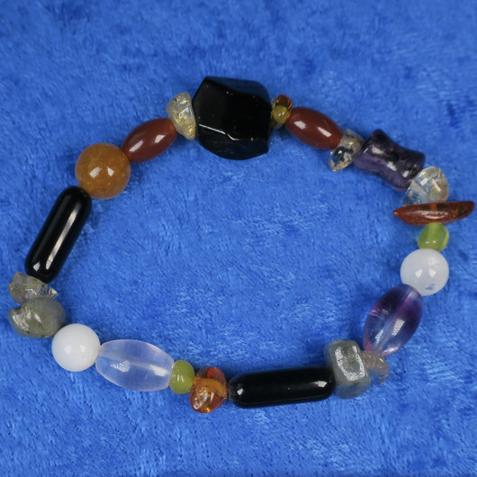 Rannekoru LOHIKÄÄRME- DRAGON onnenkivikoru 16cm ranteeseen. nroL