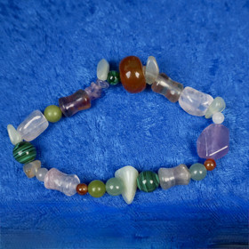 Rannekoru TIIKERI - TIGER tiikerin onnenkivirannekoru 16cm nroM