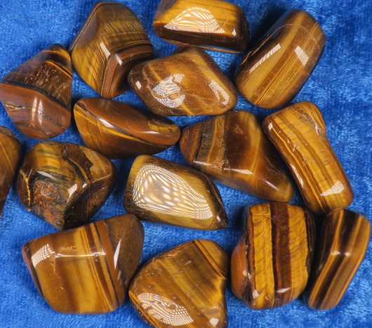 Tiikerinsilmä rumpuhiottu Etelä-Afrikka. Valitse hinta ja koko