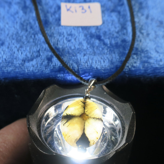 Riipus kiastoliitti ristikivi, siro malli  Ki31