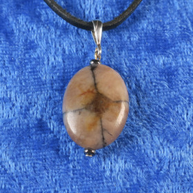 Riipus kiastoliitti ristikivi, siro malli  Ki39