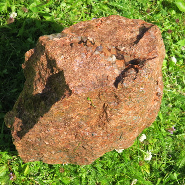 Kalimaasälpä ja savukvartsi 18kg raaka 28x29x15cm Uhlu Suomi Hi156/A