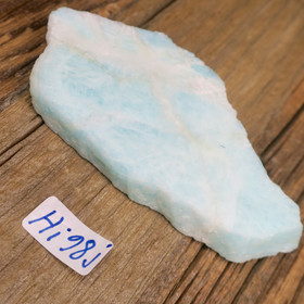 Amatsoniitti siivu 26g 66x30x8-9mm  Hi98j Norja