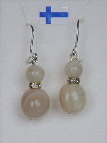 Korvakorut kuukivi zirkonikoristein sun6