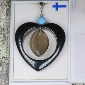 Riipus savukvartsi  hematiittisydämessä, magnesiitti nroc