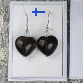 Korvakorut savukvartsisydän ja vuorikide SAVUJÄÄ2