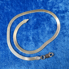 Hopeaketju rannekoru 24cm 