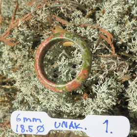 Kivisormus unakiitti 18.5mm leveys 6mm