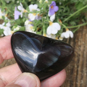 Sateenkaariobsidiaani sydän 49g SAS16