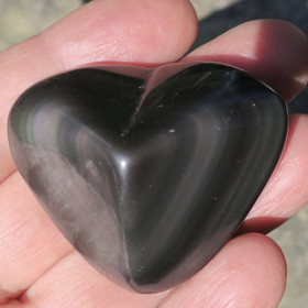 Sateenkaariobsidiaani sydän 54g SAS14