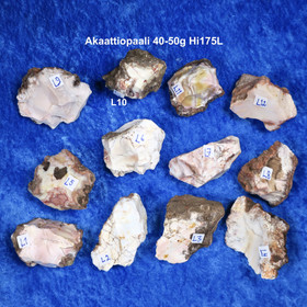 Idar-Oberstein akaattiopaali 40-50g Hi175L Valitse valikosta