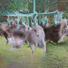 Porontaljan pala L-koko. Aitoa suomalaista poronkarvaa