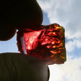 Raakalasi 21g punakeltainen nro66