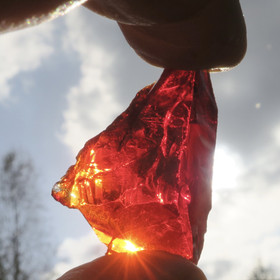 Raakalasi 26g joulunpunainen nro61