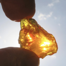 Raakalasi 11g oranssinkeltainen nro53