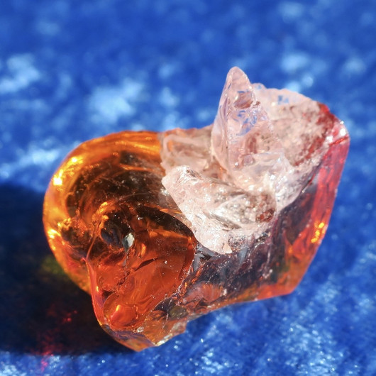 Raakalasi 22g punaoranssi liukuväri nro50