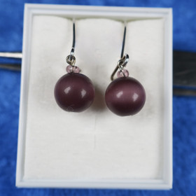 Korvakorut kissansilmälasi 8mm violetti