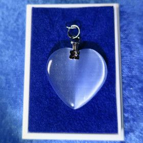 Riipus lasisydän vaaleansininen 25mm