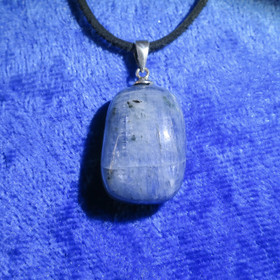 Riipus kyaniitti sininen, 925-hopea. KYZ