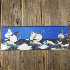 Magneetti Muumit jäälautalla. 