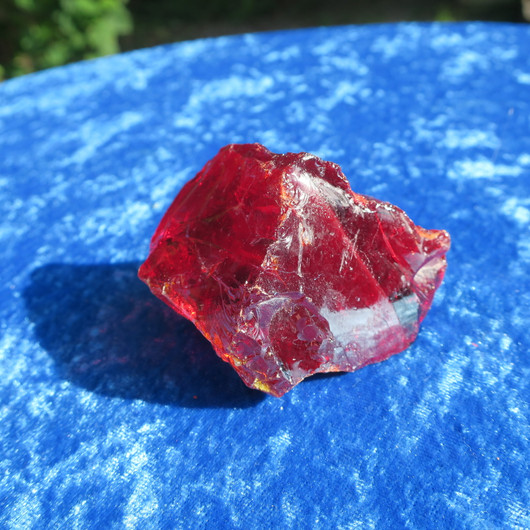 Raakalasi rubiininpunainen 264g nro11