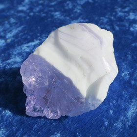 Raakalasi 92g valkoinen ja lila nro13