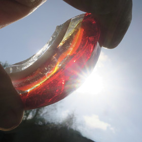 Raakalasi punavalkoinen 147g nro4