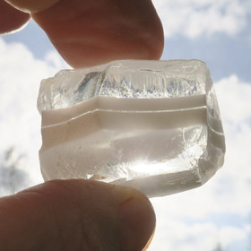 Raakalasi valkoinen/kirkas  50g nro16