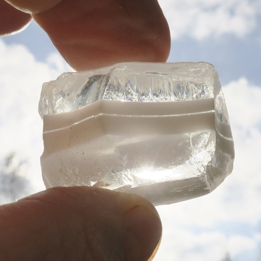 Raakalasi valkoinen/kirkas  50g nro16